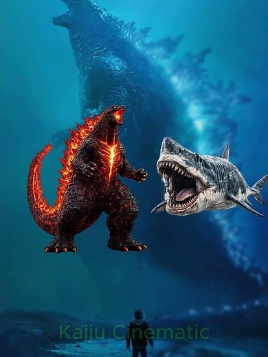 Godzilla (50% Power) vs Sea Monsters & Kaiju Gauntlet! 🦖🌊 #godzilla