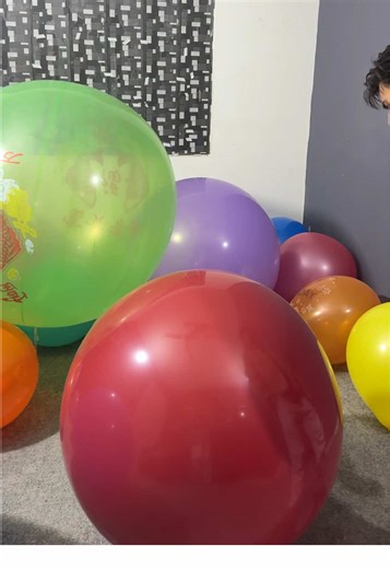 Watch Big Giant Balloons Popping in Action