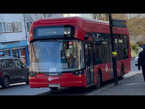 Wright GB Kite Electroliner Transport UK 1711 LV73FHH Route E7 Ruislip
