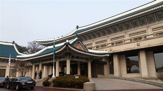 South Korean President Lee returns to presidential palace avoided by predecessor