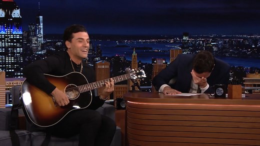 Oscar Isaac performs “The Hippo Song” 🦛🌙 #FallonFlashback #MoonKnight #Taweret | The Tonight Show Starring Jimmy Fallon
