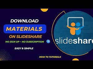 How to Download Slides on Slideshare Free | No Sign Up