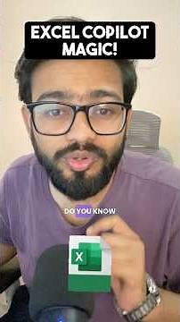 How to use Copilot Agent in Excel | Excel Amazing Trick #excel #exceltips #shorts #ai