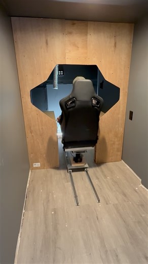 ThatSimPit | Star Citizen • F1 • Sim Gaming 🎮🚀🏁 on Instagram: "🚀 Entry System Online 💪 #thatsimpit just leveled up! After all the amazing feedback on the last version, I rebuilt the cockpit entrance — smoother, cleaner, and with full spaceship vibes. Next up: wiring, the new pivot-tilt seat system, and bringing the dashboard online ⚡ (plus 20+ more upgrades coming!) Huge thanks to everyone following this build — your ideas and feedback keep it evolving 🙌 🎮 Catch me live on YouTube, Twitch