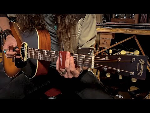 The ULTIMATE Back Porch Blues Machine! • Martin's 000-17 "Whiskey Sunset" Acoustic Guitar