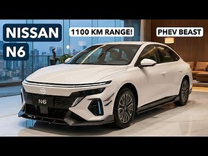 All New Nissan N6 Revealed – 1100km Range Smart PHEV Sedan