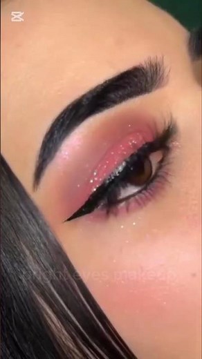 Red Smokey eye makeup tutorial ❤️ #trending #shorts