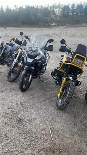 Some vintage BMW GS models