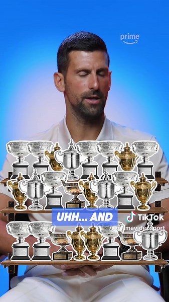 Can Novak Djokovic name all 24 of his Grand Slams in order? 😳🏆 Novak Djokovic: The Wolf in Winter is now streaming on Prime Video 🐺 #novakdjokovic #djokovic #tennis #federer #nadal