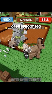 Open sprout egg #roblox #reelsvideo | ImFiji Gamaing