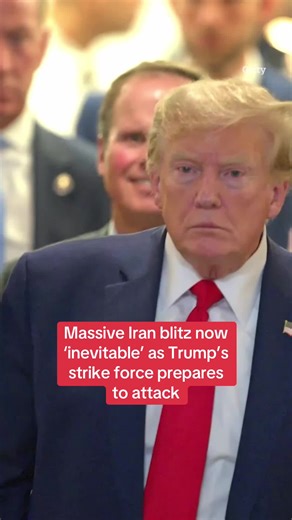 A massive attack on Iran has been declared “inevitable” as a space age strike force of US stealth fighters arrive in the war zone. Read the full story above. #iran #donaldtrump #usa