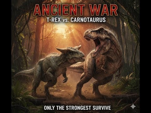 ANCIENT WAR T-REX VS CARNOTAURUS [#KhámPháThếGiớiKhủngLong] (15/10/2025)