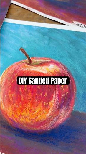 DIY Sanded pastel paper #softpastels