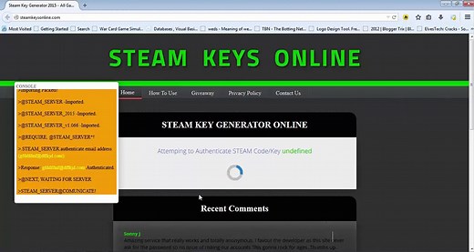 Steam Key Generator That Works 2015 | Free 18 Games Keys Online