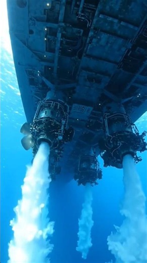 Without Anchor, How Giant Oil Tankers Stay Perfectly Still in the Ocean! ⚡ #shorts #ships