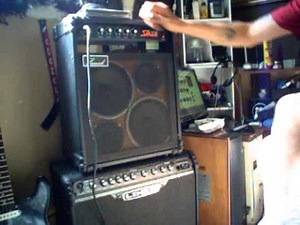 Samick SM25b Amp moded speaker