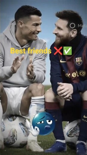 Ronaldo 🤝 Messi | The Friendship Football Never Expected 🐐#shorts
