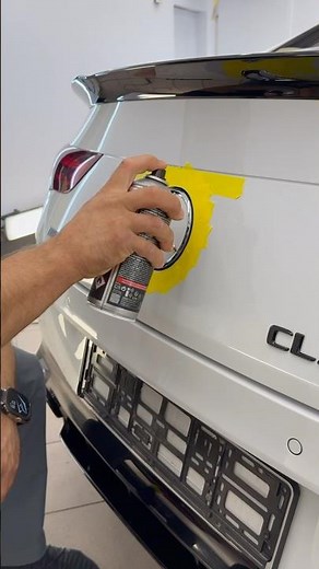 NEVER Paint Chrome Like This (Dechrome the Rear Emblem the Right Way) 🚗🛠️✨