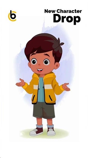 Little Boy Animated Vector 2D Design - Download Character Bundle