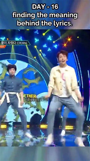 TXT - CROWN (DAY 16 FINDING MEANING BEHIND GOOD LYRICS)