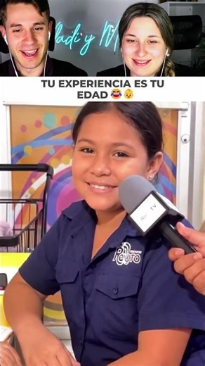 They're asked how long they've been at the company and this happens
