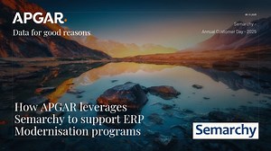 How APGAR leverages Semarchy to support ERP Modernisation programs