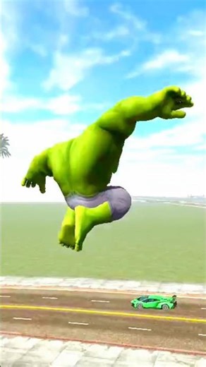 HULK SMASHES GAMING! || 🧟‍♂️ #shorts #offline #hulk #game #viralvideo ..