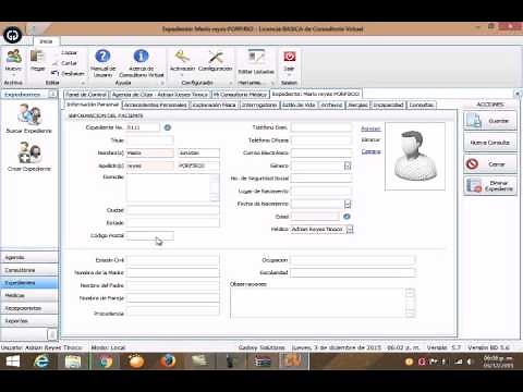 Software de consultorio virtual