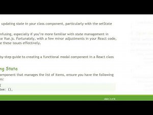 Creating a Modal Component in React: Troubleshooting State Issues