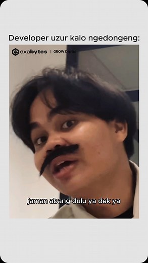 319K views · 6.2K reactions | ️: Jaman abang dulu ya dek ya, developer kalo latihan coding harus pake kertas! : lah? Sekarang juga masih bang ️: lah iya awoakak • • • DM untuk repost yah #IT #Developer #itmemes #coding #codingmemes #webdeveloper #programmingmemes #codingindonesia #growdigital | Exabytes Indonesia | Facebook