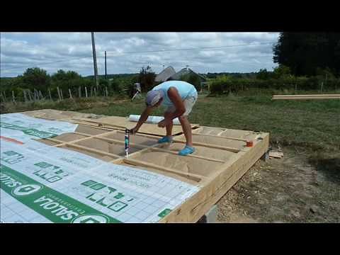 PLANCHER BOIS SUR PLOTS