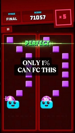 Can You Beat Rush E? | Rhythm Block Dual Mode Challenge #RushE #RhythmBlock #RhythmGame