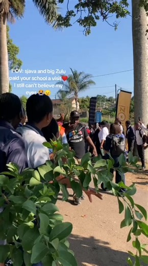 Sjava and Big Zulu's Heartfelt Visit to Our School