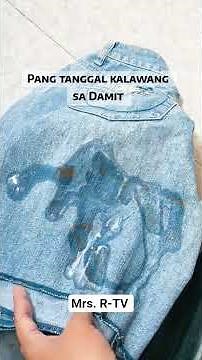 Fabric Rust Stain Remover #ShopeeTagToWin