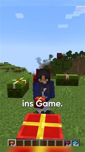 Gift boxes in Minecraft? #minecraft #mojang #java #bedrock #update #mcserver #singleplayer