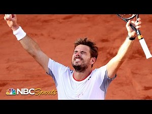 2019 French Open Highlights: Wawrinka wins five-set thriller; Federer, Nadal cruise | NBC Sports