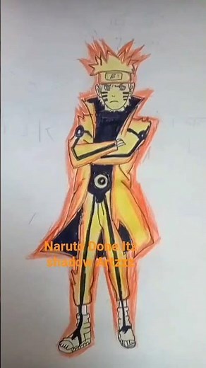 Naruto kyubi mode