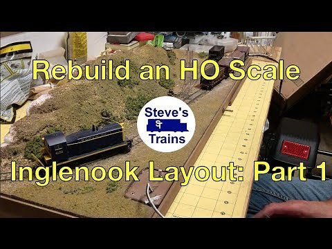 Rebuilding a small HO scale Inglenook Layout: Part1
