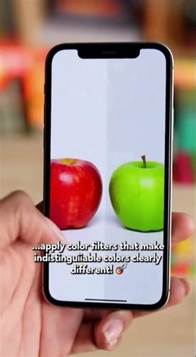 🎨 COLOR VISION REVEAL! 👀 Unlock the Hidden iPhone Filter That Fixes Confusing Colors!