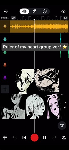 ruler of my heart group version ! #alnst #rulerofmyheart #alienstage