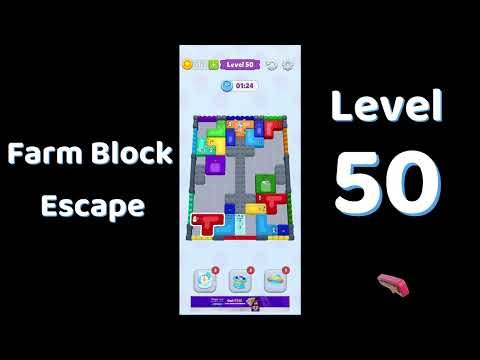 Farm Block Escape Level 50 Walkthrough 🚜 | Go Answer