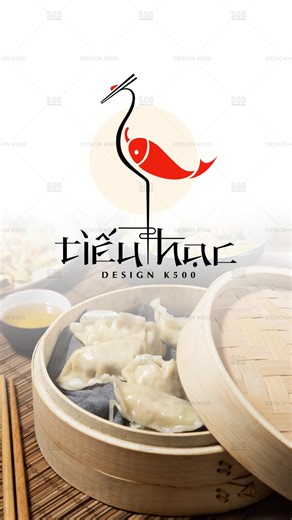 Thiết Kế Logo Nhà Hàng Trung Hoa TIẾU HẠC