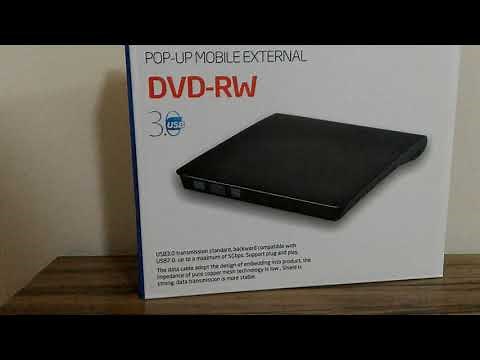 External USB 3.0 DVD Player - POP-UP MOBILE EXTERNAL (First Impressions)