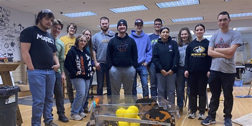Michigan Tech University team builds robot in 72-hour challenge