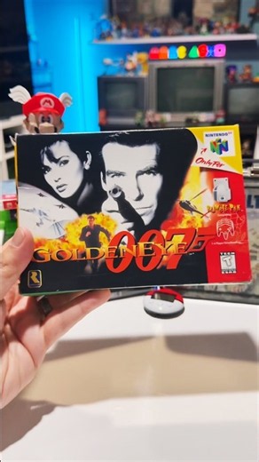 Completing Goldeneye 007 for Nintendo 64 #physicalgames #retrogaming #jamesbond