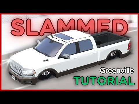 CRAZY SLAMMED TRUCK GLITCH IN GREENVILLE! [STILL DRIVES!] | Greenville Roblox Glitch