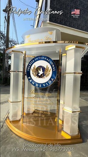 NEW GOLDEN PULPIT CHURCH , deliveries old USA #iglesiascristianas #pastores