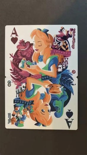 Alice in Wonderland 2 Card Alter