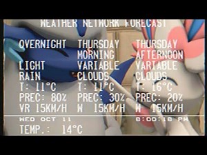 The Weather Network Charlottetown PEI WeatherSTAR 3000 Local Forecast October 11 2023