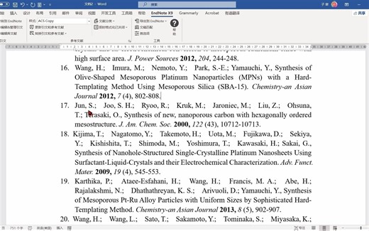 Endnote教程|参考文献设置悬挂缩进不同字符 (e.g. 1-9-1个字符，10以后两个字符)